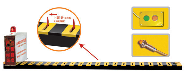 柳州城中区V3嵌入式闯岗自动扎胎器/阻车器